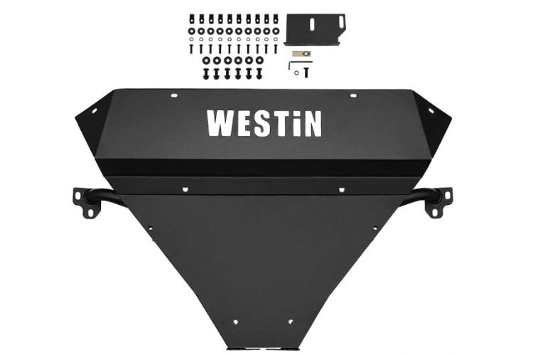 Westin 58 - 71005 Chevy Silverado 1500/GMC Sierra 1500 2016 - 2018 Outlaw/Pro - Mod Skid Plate - Rugged Truck Gear