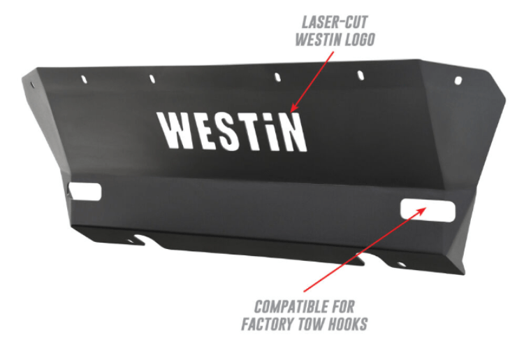 Westin 58 - 71155 Chevy Colorado 2015 - 2020 Outlaw/Pro - Mod Skid Plate - Rugged Truck Gear