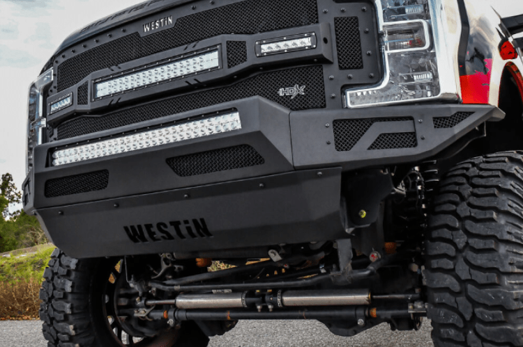 Westin 58 - 71175 Ford F250/F350 Superduty 2017 - 2022 Outlaw/Pro - Mod Skid Plate - Rugged Truck Gear