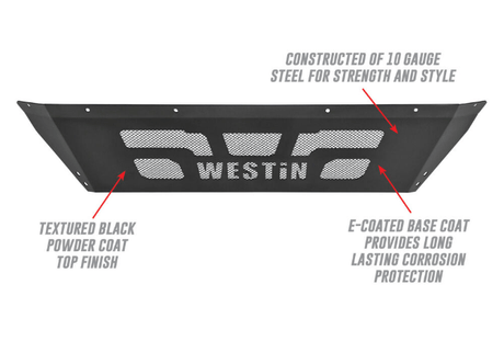 Westin 58-71195 Dodge Ram 2500/3500 2010-2018 Outlaw/Pro-Mod Skid Plate-BumperStock