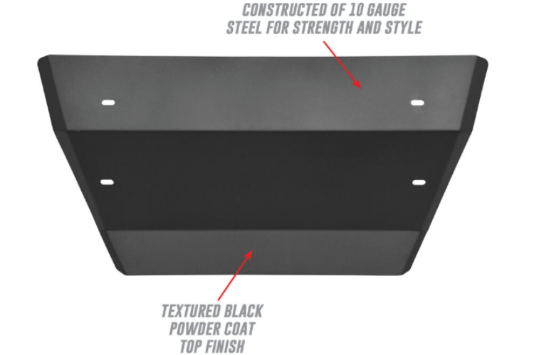 Westin 58 - 71215 Chevy Silverado 1500 2019 - 2022 Outlaw/Pro - Mod Skid Plate - Rugged Truck Gear