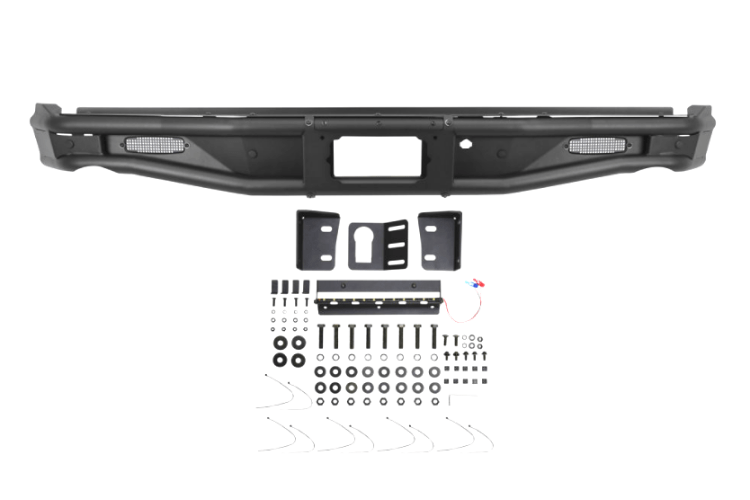 Westin 58 - 82025 Ford F150 Raptor 2017 - 2020 Outlaw Rear Bumper - Rugged Truck Gear