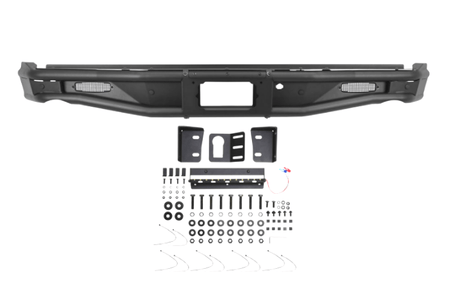 Westin 58 - 82025 Ford F150 Raptor 2017 - 2020 Outlaw Rear Bumper - Rugged Truck Gear