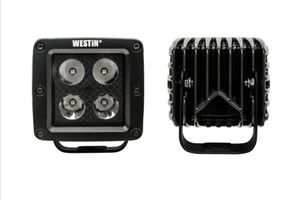 Westin HDX 09-12205B-PR HyperQ B-Force LED Auxiliary Lights-BumperStock