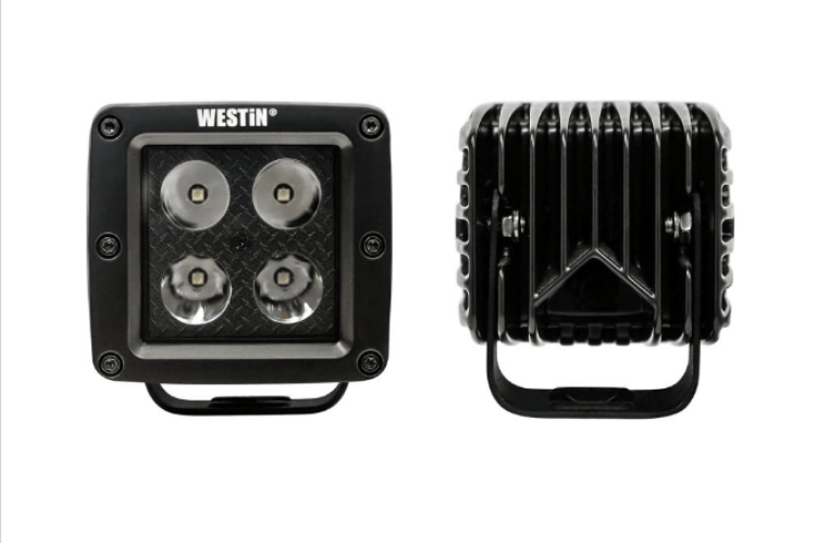Westin HDX 09 - 12205B - PR HyperQ B - Force LED Auxiliary Lights - Rugged Truck Gear