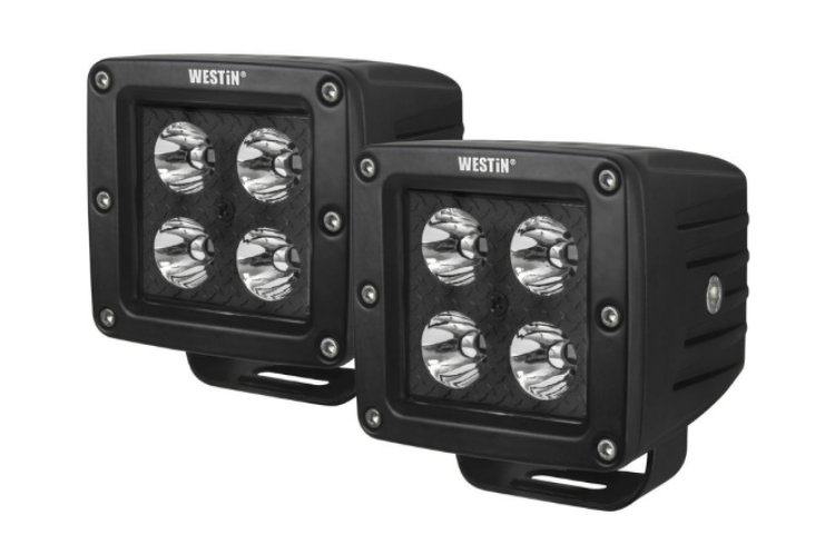 Westin HDX 09 - 12205B - PR HyperQ B - Force LED Auxiliary Lights - Rugged Truck Gear