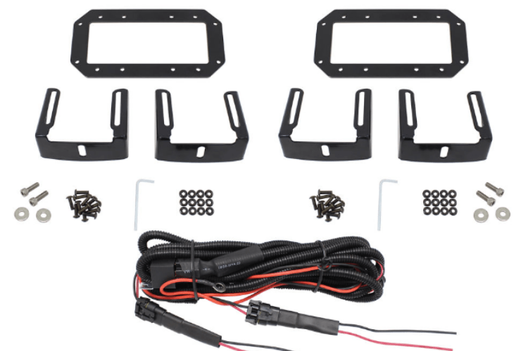 Westin HDX 57 - 0025 B - Force 6" LED Light Kit Flush Mount - Rugged Truck Gear