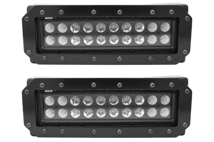 Westin HDX 57-0035 B-Force 10" LED Light Kit Flush Mount-BumperStock