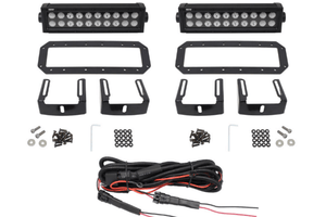 Westin HDX 57-0035 B-Force 10" LED Light Kit Flush Mount-BumperStock