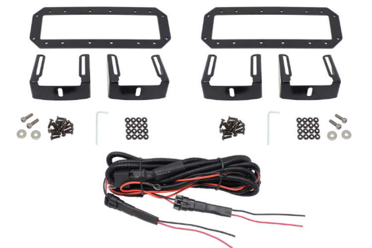 Westin HDX 57 - 0035 B - Force 10" LED Light Kit Flush Mount - Rugged Truck Gear
